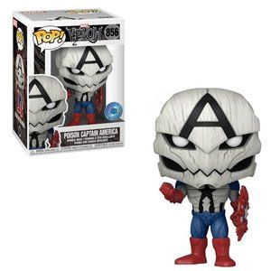 NIB - FUNKO Pop Marvel Venom Poison Captain America #856